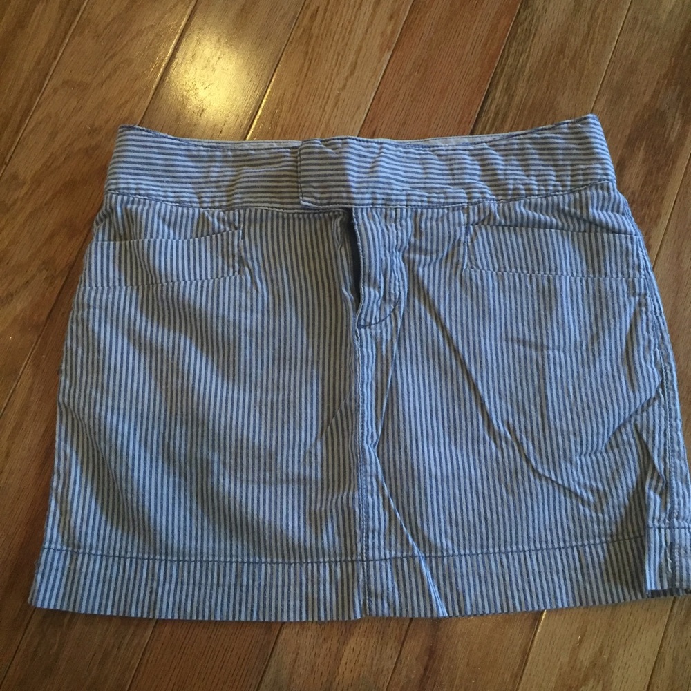 American Eagle Seersucker Skirt