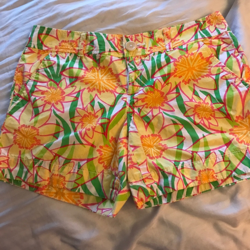Lilly Pulitzer Flower Shorts