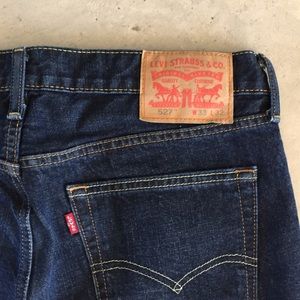 Men's Levi's 527 slim boot cut jeans 33x32L