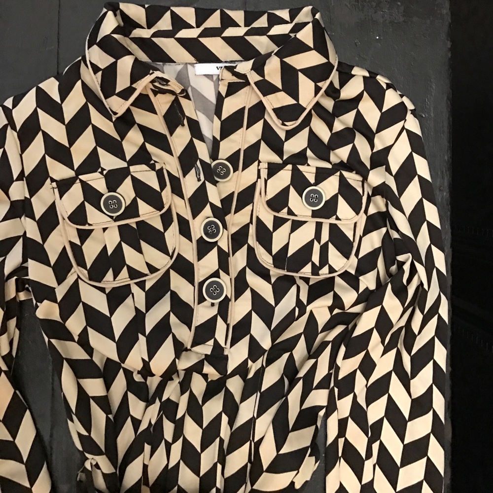 Vertigo Paris jersey shirt dress
