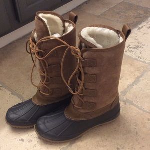 Brand New Tory Burch Argyll Lace Up Boots