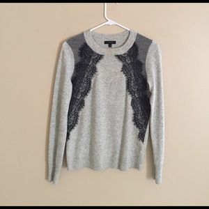 J. Crew sweater with lace