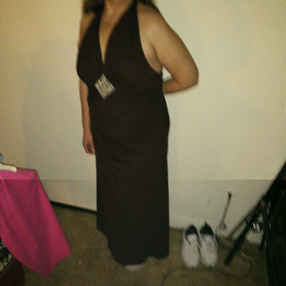 Beautiful long evening gown.  SOLD