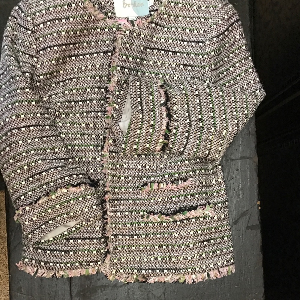 Boden twill dress jacket