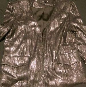 LOWEST PRICE: Aqua sequin jacket