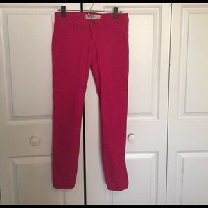 Pink jeggings