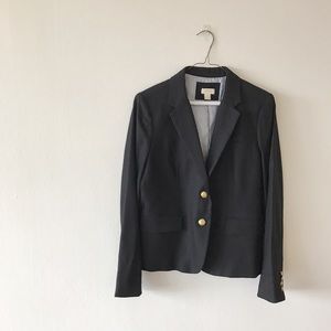 J. Crew Schoolboy Black Blazer size 8