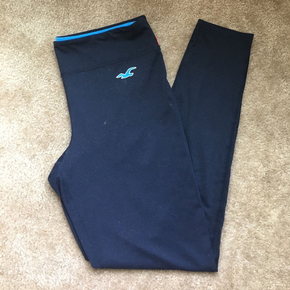Dark blue sport leggings