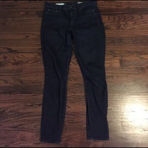 Dark Gap resolution true skinny jeans