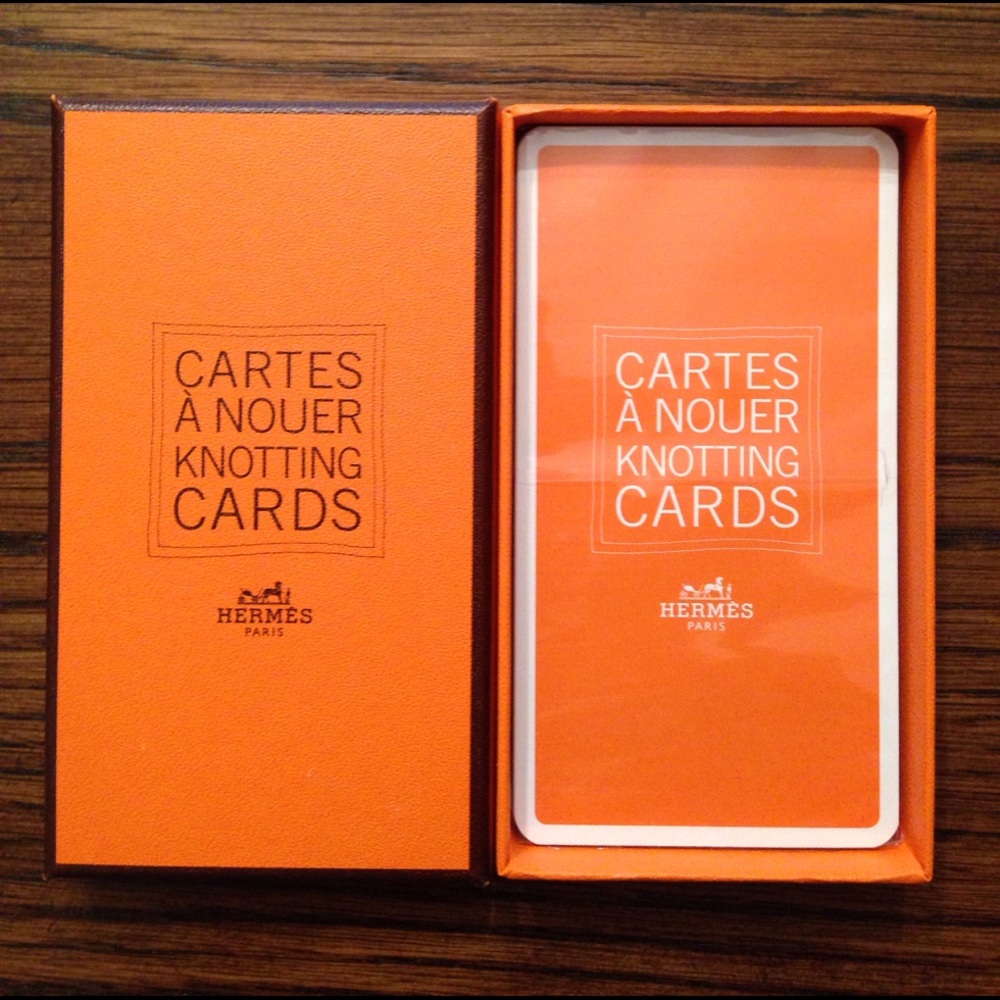Hermes Knotting Cards