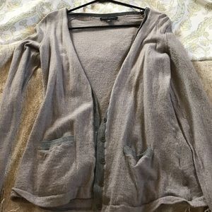 Soft, wool Banana Republic cardigan.