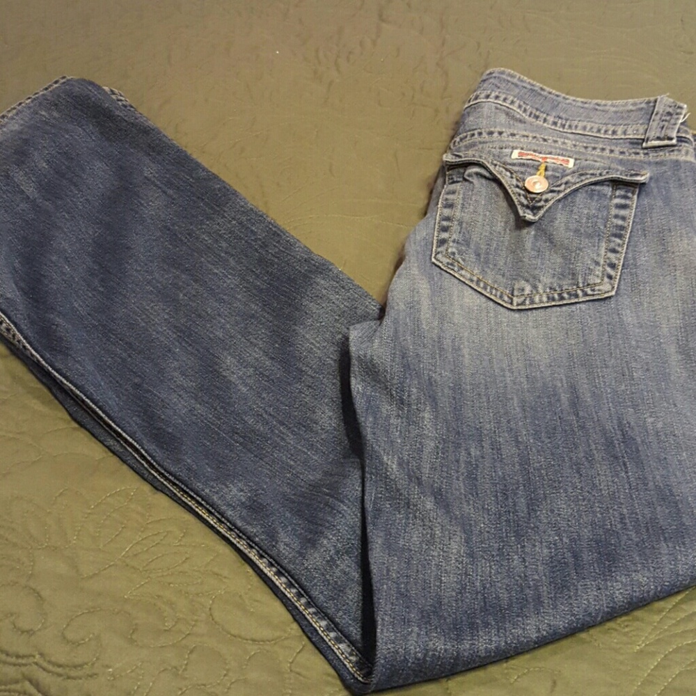 Broken in Hudson Jeans