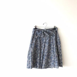 BCBG MaxAzria Skirt Black and Blue (size 8)