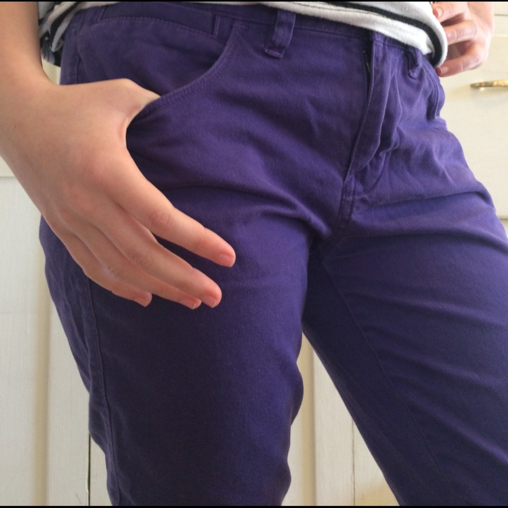 Purple Pants - Picture 2 of 4