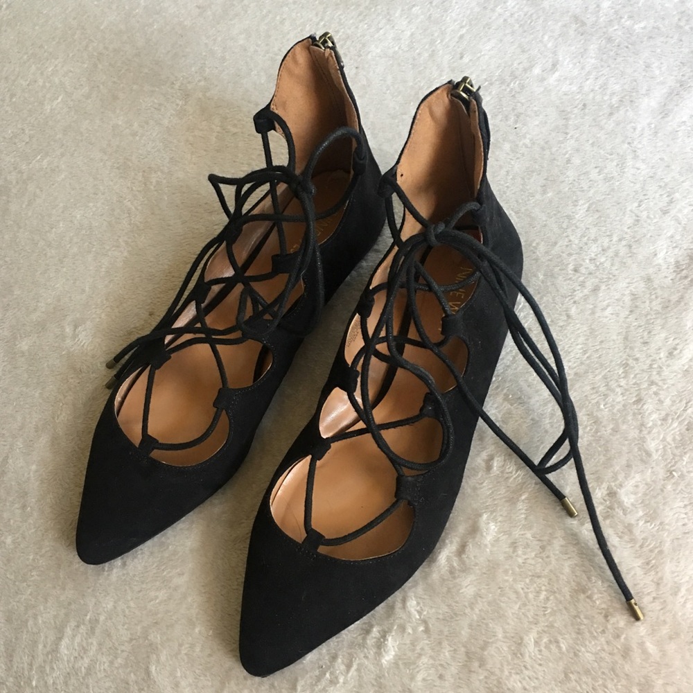 NINE WEST Signmeup Pointed Flats Size 10