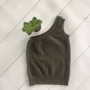 Bebe one shoulder top