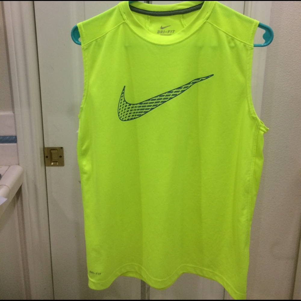 Youths Nike Dri-Fit tank.