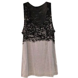 ALL SAINTS printed mesh tank ALL SAINTS printed mesh tank