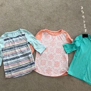 3 girls 3/4 length sleeve