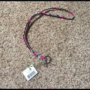 Vera Bradley Lanyard- Cupcakes Pink