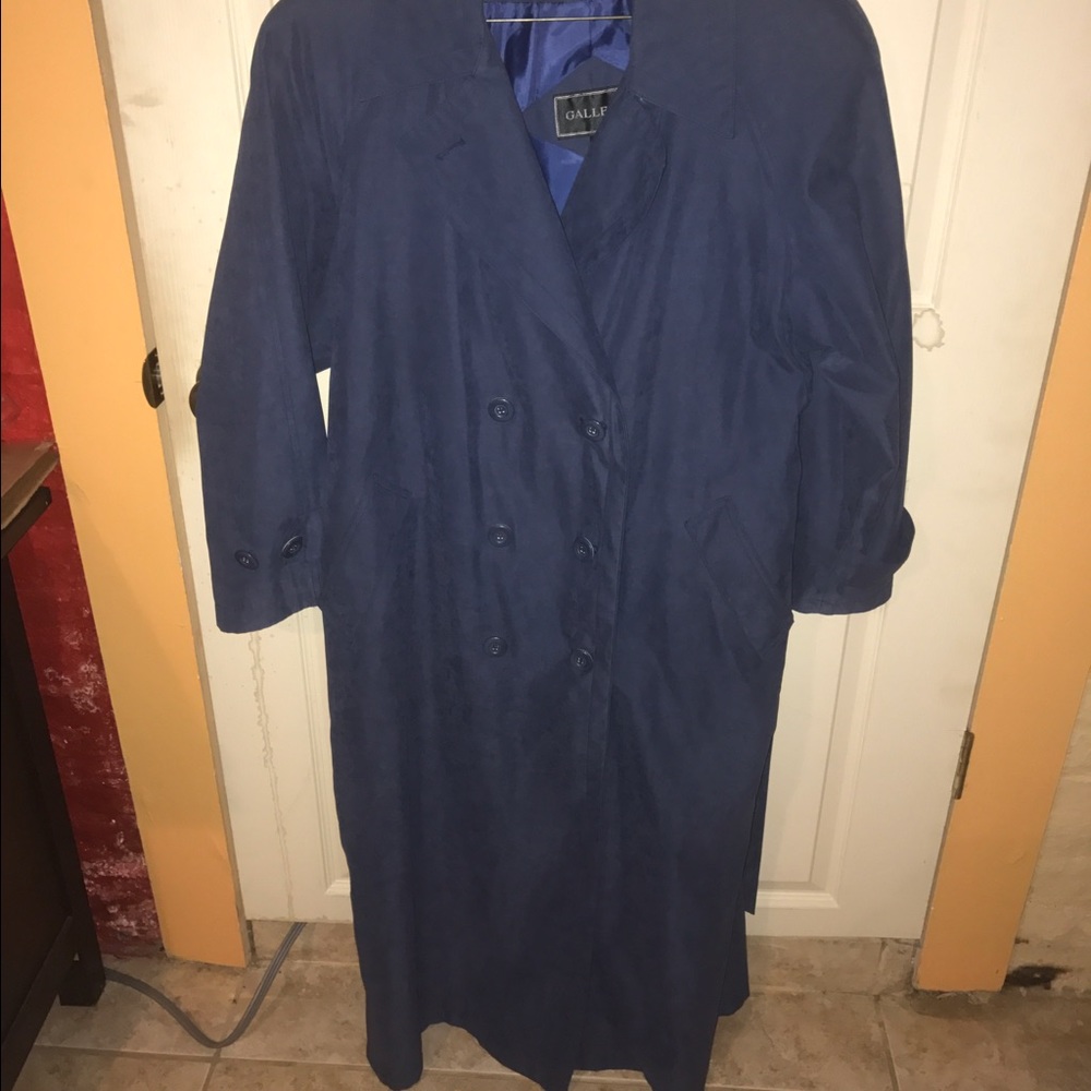 Blue Trench Coat