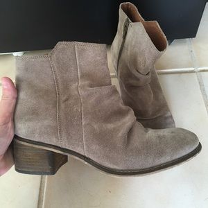 Tan Booties from TJ Maxx