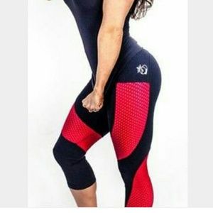 Booty Queen Laser Cut Crop Pants