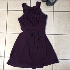 Purple Plum Semi Formal Dress