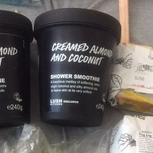 One creamed almond shower smoothie