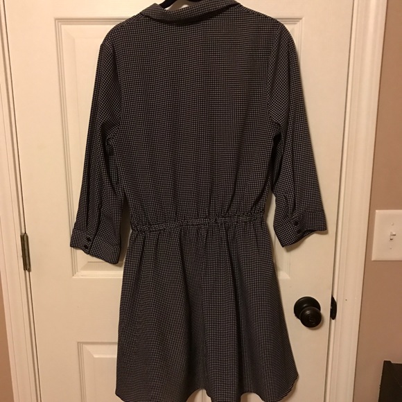 Lulu's Black Button Up Dress - Picture 5 of 5
