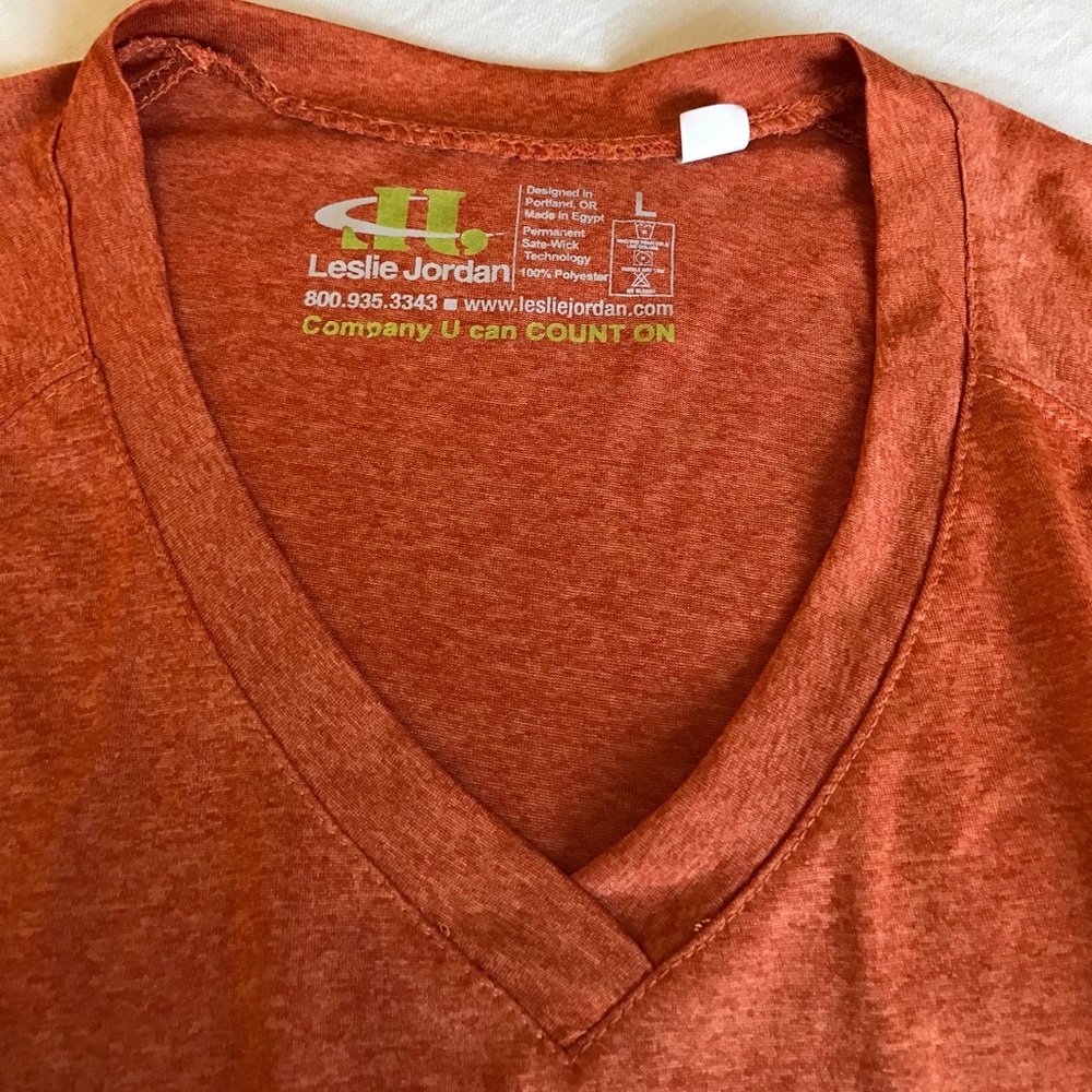 Leslie Jordan tech long sleeve tee