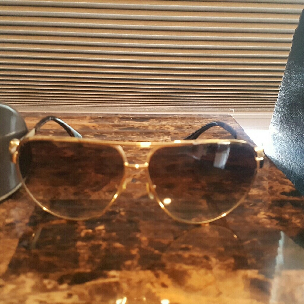 Alexander McQueen Aviator Sunglasses