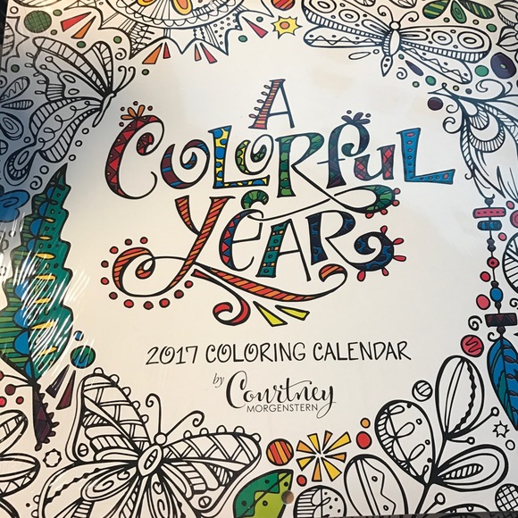 2017 COLORING CALENDAR BUNDLE OF 3 - Picture 1 of 2