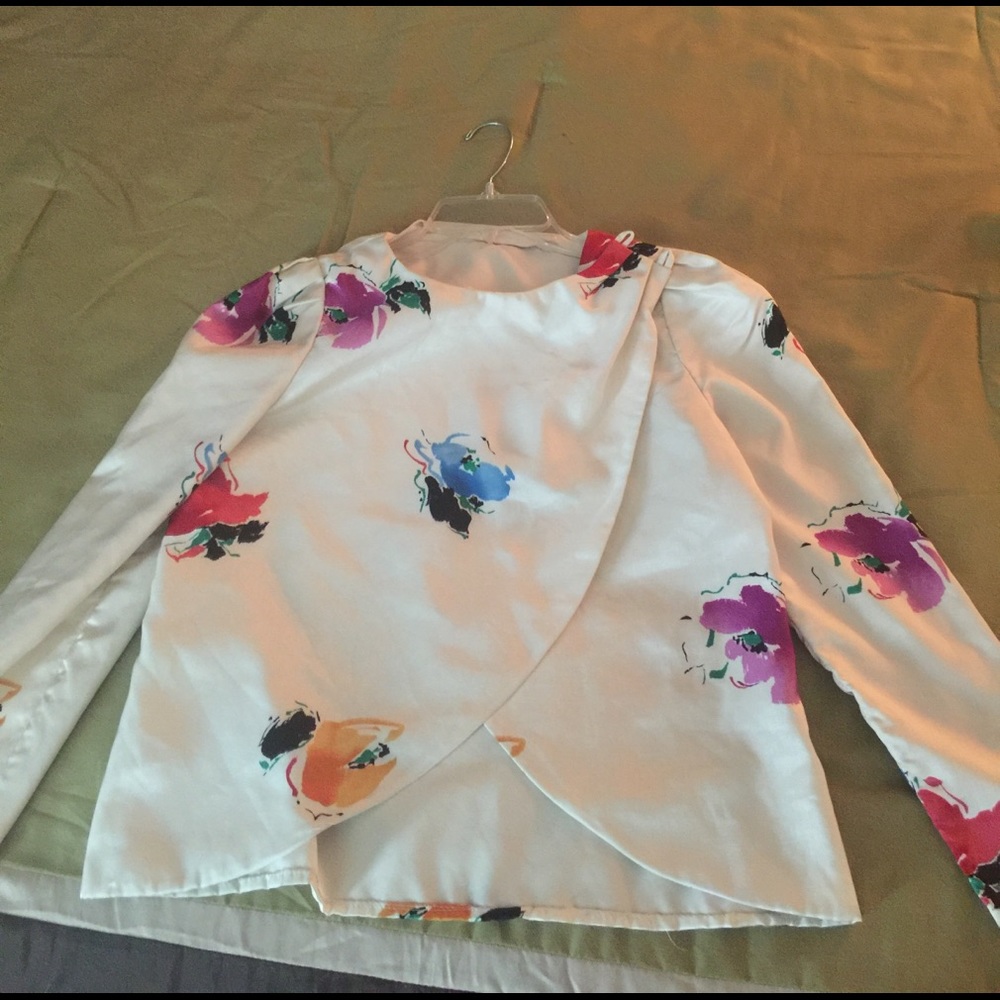 Wrap blouse