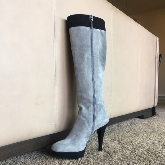 Albano Italian Suede Boots - Picture 3 of 3