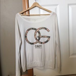 Obey long sleeve shirt