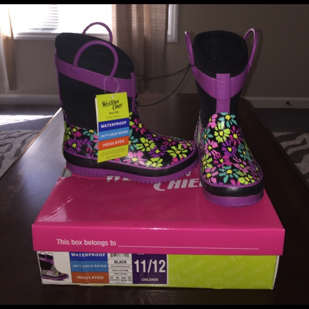 Girls Western Chief Rain Boots