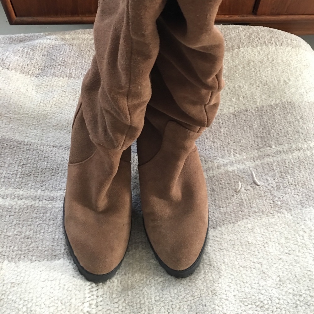 Aldo heeled boots great condition.