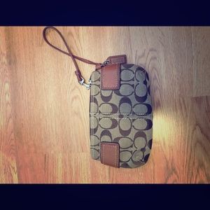 Coach wristlet