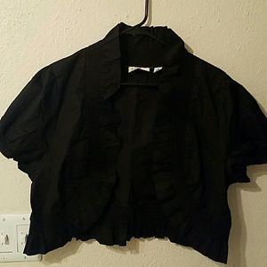 Plus Size cropped shrug