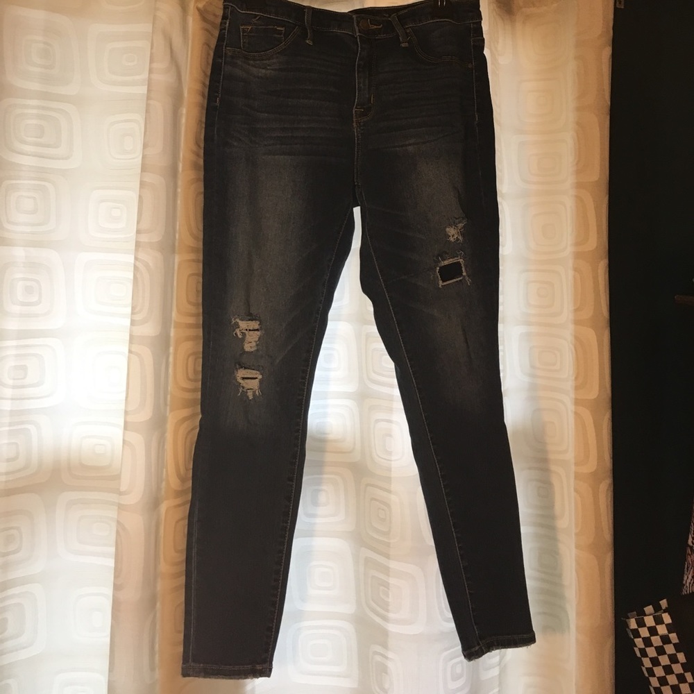 High rise jegging