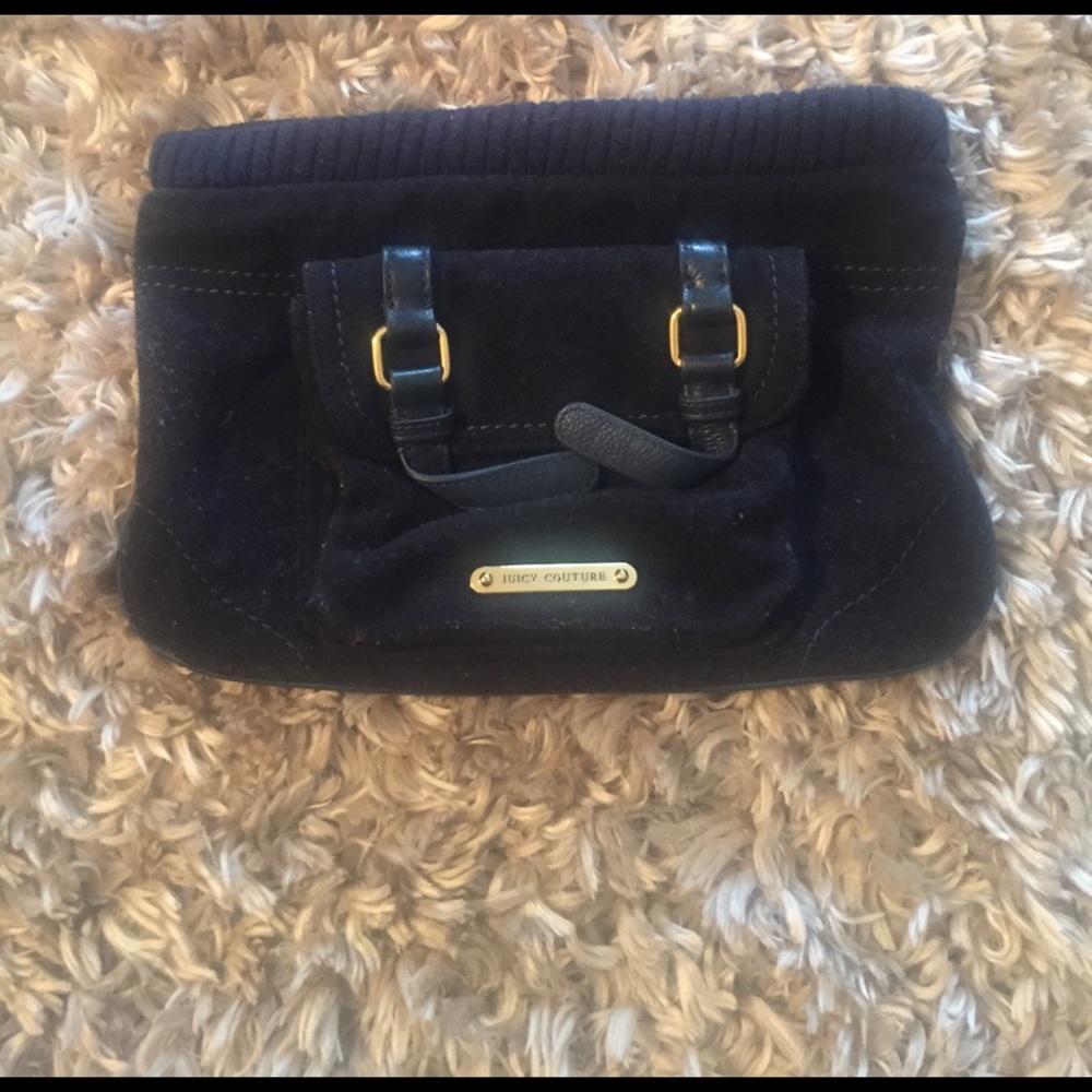 Juicy Couture Navy Blue "Sweater" Clutch 👛