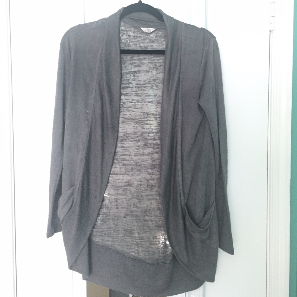 Gray Cardigan