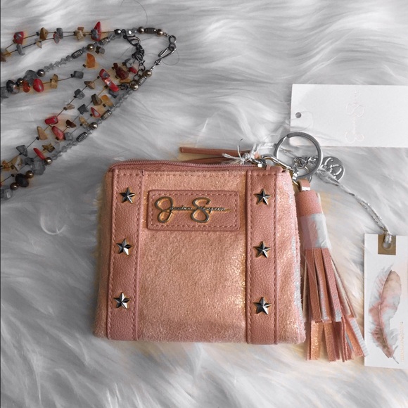 Jessica Simpson Handbags - Jessica Simpson Vinatge Rose Wallet with Tassel