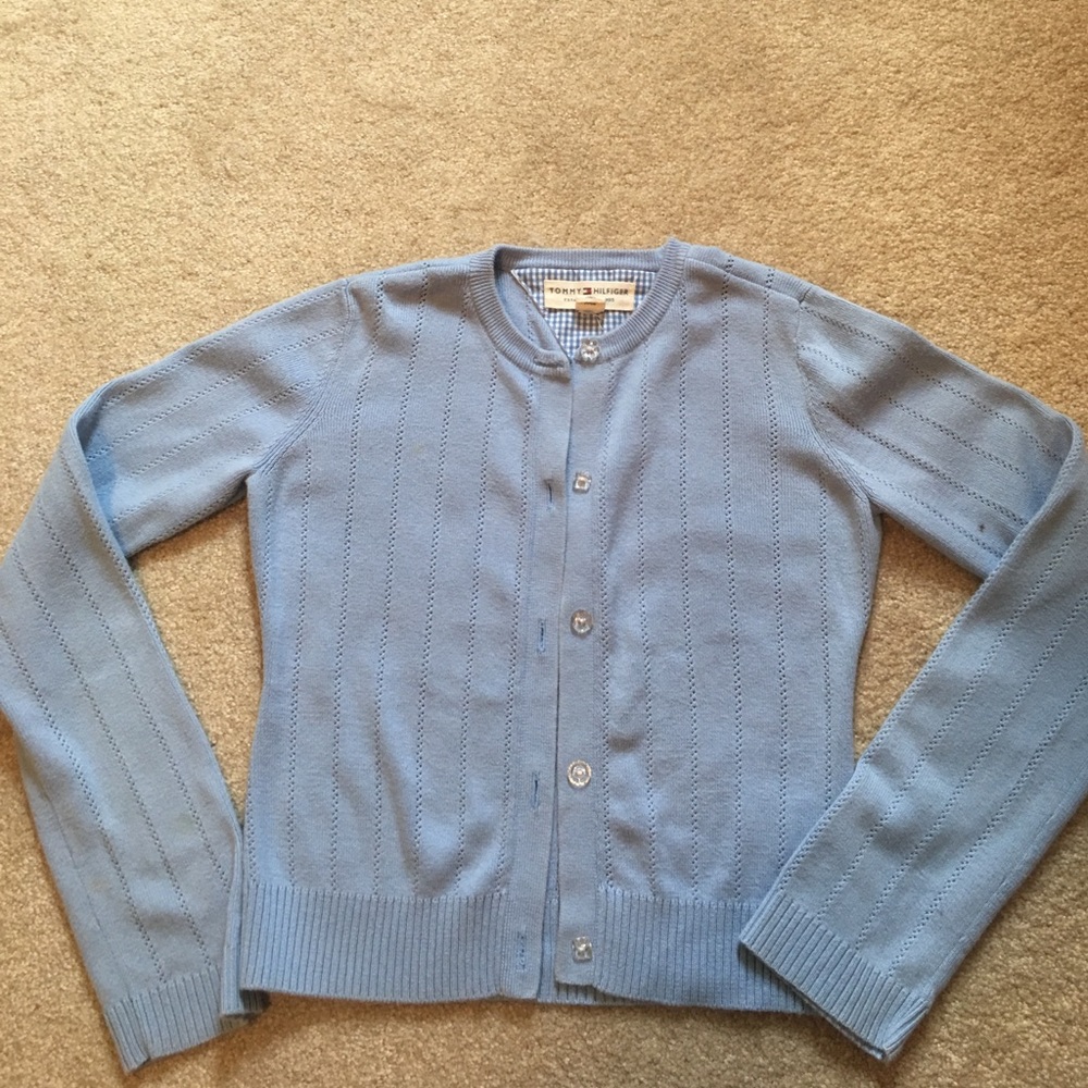 Cute Tommy Hilfiger sweater cardigan