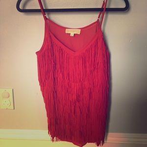 Fringe tank top