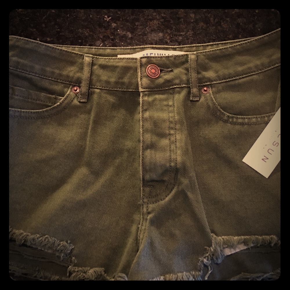 Pacsun High Waist Shorts