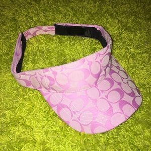PINK COACH VISOR 👚💗