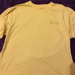 brandy melville honey shirt