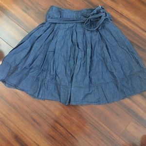 ZARA denim skirt